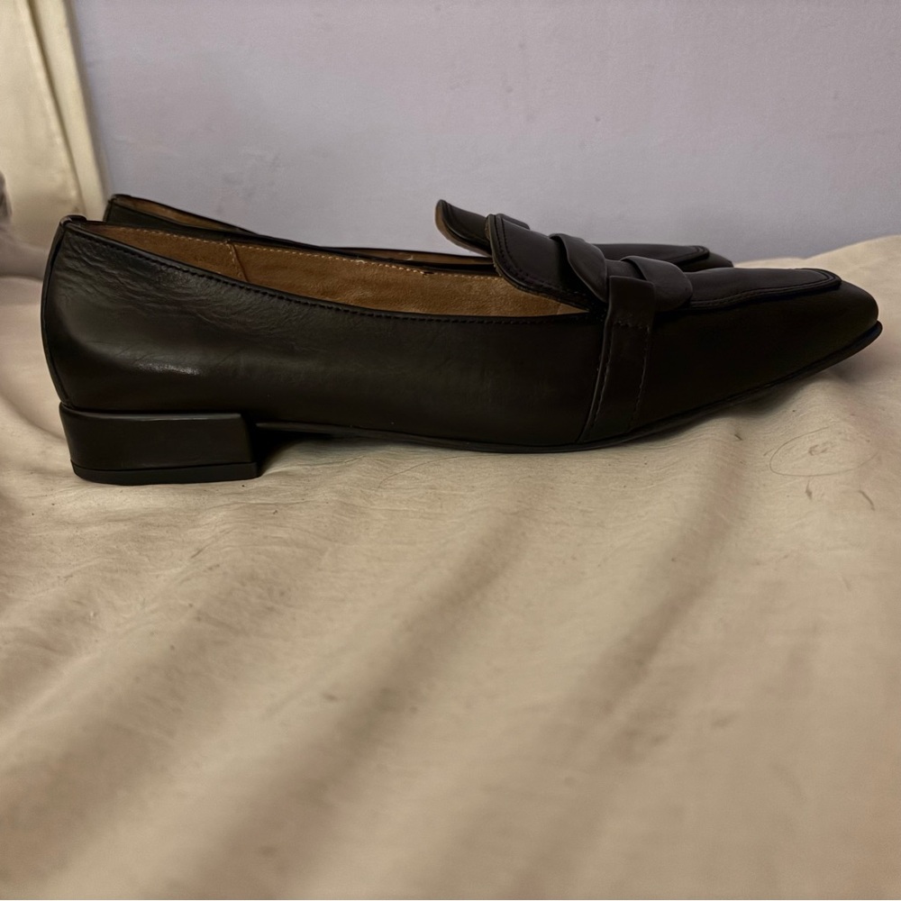 Paul Green Rimona Loafers Black Leather flats size womens US 9 - Picture 10 of 10